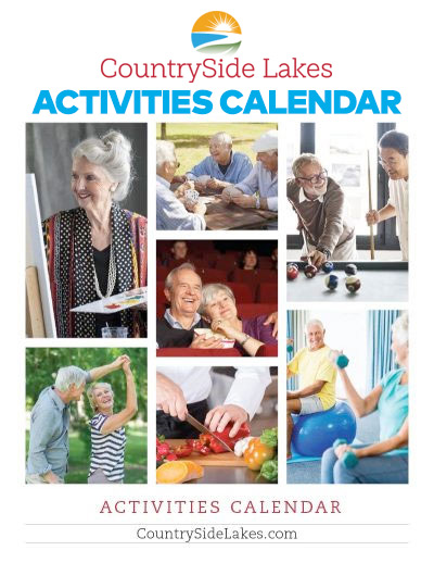 Country Side Lakes Senior Living Activities Calendar